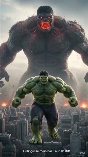 Green Monster Ka Kehar 😈 | Hulk Fight #hulk #GreenMonster ‪@oyerohail‬