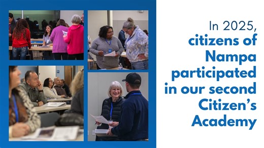 City of Nampa on Instagram: "It's that time again! The City of Nampa is hosting its third Citizen's Academy starting March 11. Last year, over thirty Nampa citizens participated in the nine-week class, which covered a variety of topics and departments across the City of Nampa. If you're interested or would like to learn more, click the link in our bio. Stay till the end to hear from a few of last year's graduates."
