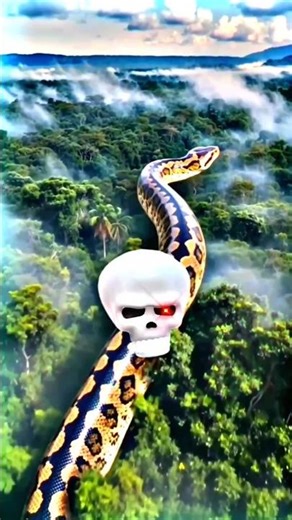 Anaconda power of transformation 😱 #trollface #edit #anaconda #shorts