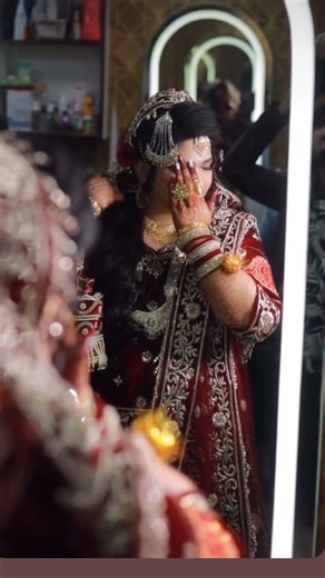 Beautiful bride look ✨💫❤️😍❤️💖❤️💕💓🩷💗💞✨💫💖❤️😍🩷❣️💗💞💕💓#beat wedding