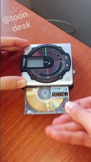 90s Time Capsule....Sharp MiniDisc Player!