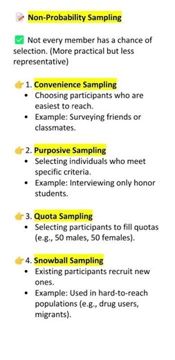 Non-Probability Sampling