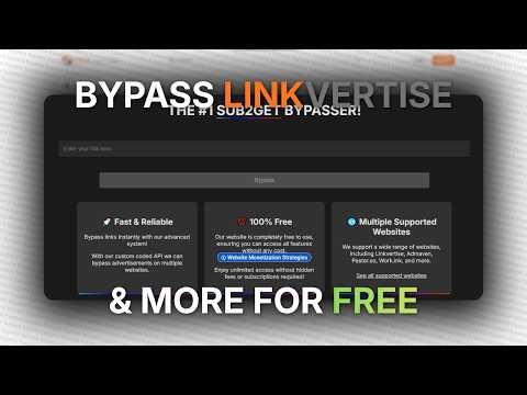 [PC & MOBILE 2026] How to bypass any LINKVERTISE!