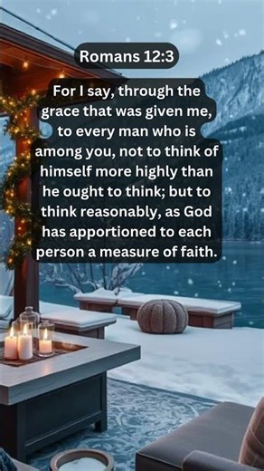 Jesus Saves | Romans 12:3 Daily Bible Verse