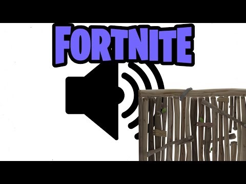 Sound Effect - Fortnite Building Wall
