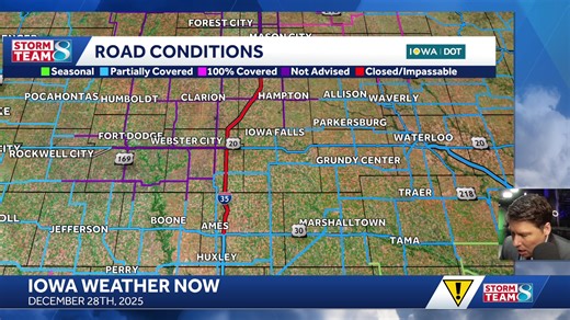 Join us for a live conversation with Storm Team 8 Chief Meteorologist Jason Sydejko. We will cover the current snowstorm, road closures and answer any questions. | KCCI
