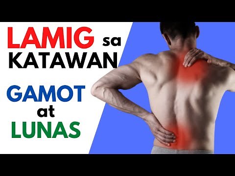 Gamot at LUNAS sa LAMIG sa KATAWAN | Paano mawala ang Lamig sa LIKOD, BALIKAT, TIYAN etc. | Nodules