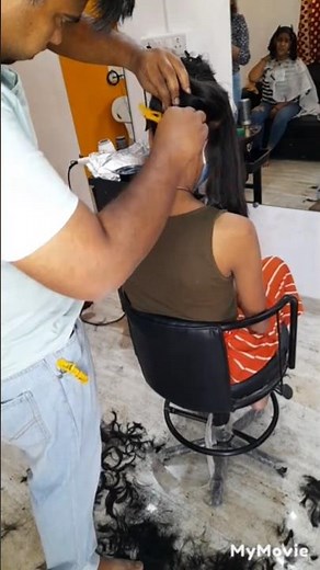 Time for Extreme Short Haircut with nape shave