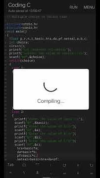 Multiple examples project in c language 💻 // c language projects #conding #c language