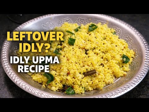 “Leftover Idly Upma Recipe | Easy Bachelor friendly| South Indian Style”