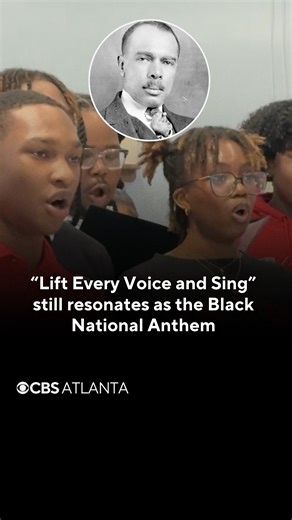 On the campus of Clark Atlanta University, members of the HBCU’s Philharmonic Society feel a special pride when they perform “Lift Every Voice and Sing,” a song written in the early 1900s that has become known as the Black National Anthem. Students like Cheney Pooler say they feel empowered by singing a piece penned by alumnus James Weldon Johnson, who wrote the lyrics as a poem after graduating in 1894 and working as a school principal before his brother turned it into a song. The hymn, now 126