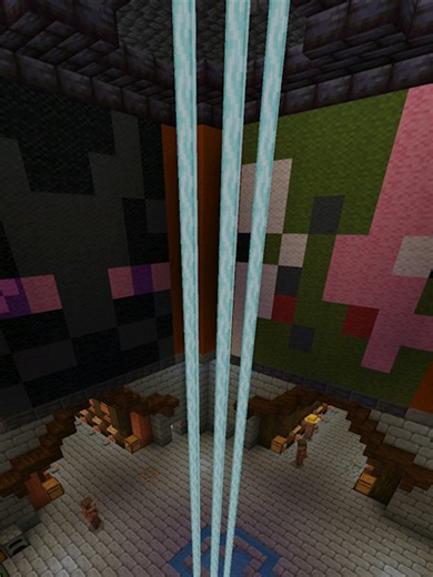 (theres a hopper minecart system underneath) #2weekminecraftphase #actionsandstuff #minecraftbedrock #minecraft #zzoatss