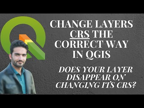 Change Layers CRS the correct way in QGIS