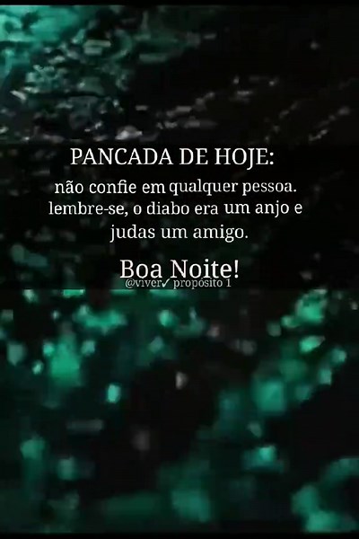 Mensagem de boa noite Deus no controle