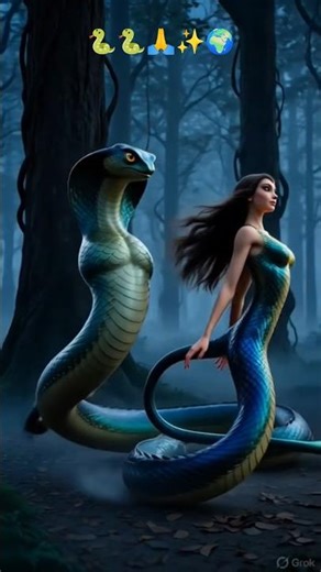 नाग नागिन का खतरनाक डांस 🐍🐍 | Naagin Dance Viral Shorts 😱🔥 #shorts #Naagnagin