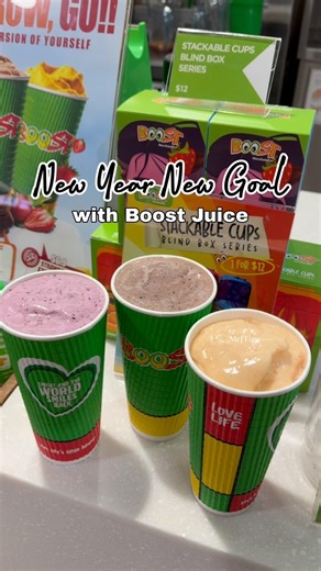 Boost Juice ~ Glow, Grow & Go!