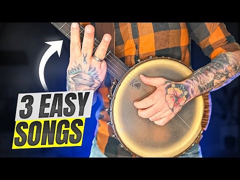 3 Easy Clawhammer Banjo Songs to Master the Basics