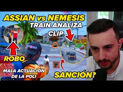 ASIAN BOYZ vs NEMESIS TIROTEO, TRAIN ANALIZA CLIP, SANCIÓN? MALA ACTUACIÓN de la POLICIA FAMILY RP