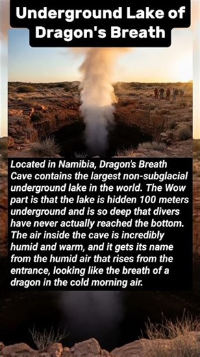 Underground Lake of Dragon's Breath