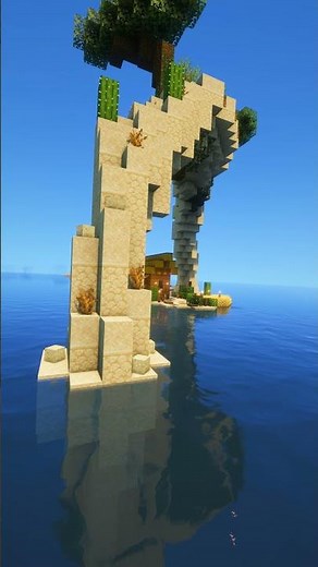 OCEAN ISLAND in Minecraft [Timelapse]