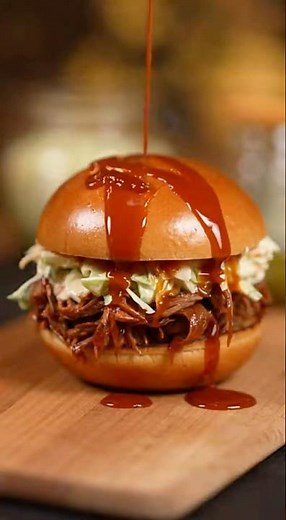 Juicy Southern-Style BBQ Pulled Pork and Creamy Coleslaw