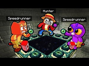 MANHUNT SCRAMBLE CRAFT 3.0! (New Overpowered Mods)