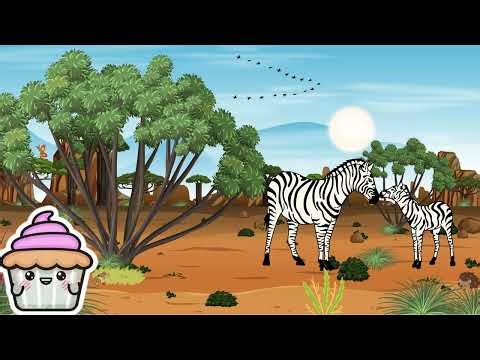 🌟 Przygoda na Sawannie! 🌟Odc. 1. | Film edukacyjny dla dzieci | zwierzęta sawanny