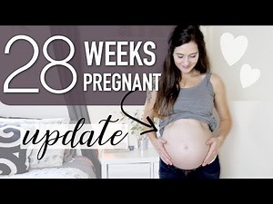 HELLO THIRD TRIMESTER! || 28 WEEK PREGNANCY UPDATE || BETHANY FONTAINE