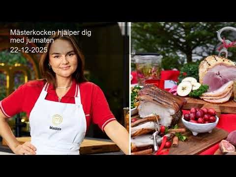Mästerkocken hjälper dig med julmaten