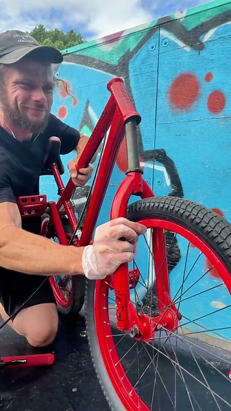 Customising My Rare BMX Inside The Skatepark!‼️😳 Gary Young Sunday BMX Bike #bmx #asmr #youtube