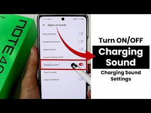 Turn On/Off Charging Sound In Infinix Note 40 | Charging Sound Settings
