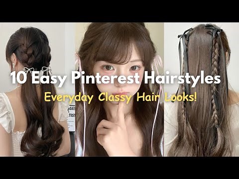 10 Classy Pinterest Hairstyles | Trendy & Effortless 2025 Look 🌷