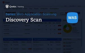 Qualys Web Application Scanning - Discovery Scan