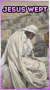 Jesus Wept #bible #jesus #christian #lazarus #scripture