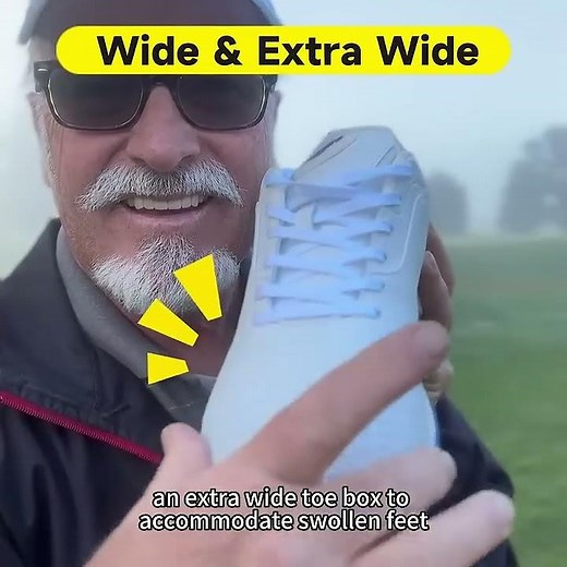 Comfortable Men's Wide Golf Shoes SpeedEx | FitVille