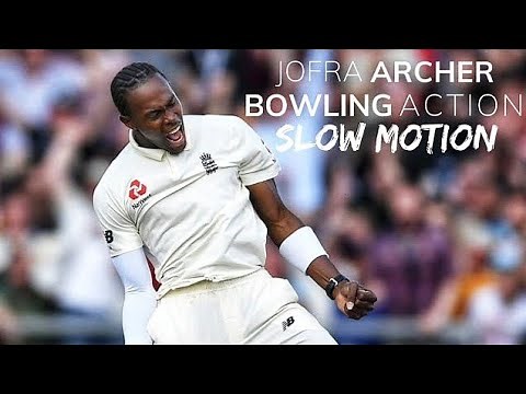 Jofra Archer Bowling Action Slow-Motion