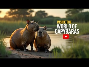 “Inside the World of Capybaras How the Gentle Giants Live, Mate & Raise Their Young”