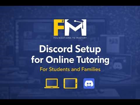 Foundations to Mastery: Online Tutoring Setup Guide
