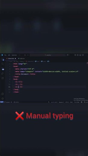 STOP writing HTML like this 😤 | VS Code Emmet