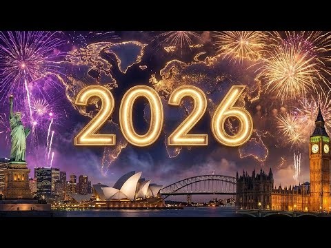 LIVE New Year Countdown 2026 Around the World 🌏 (Official 24/7 Stream) | New Year’s Eve