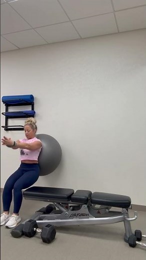How to do Wall squats with ball