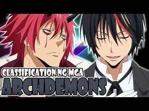 Black Numbers 1.2 | Classification ng Archdemons | That Time I got reincarnated as a Slime