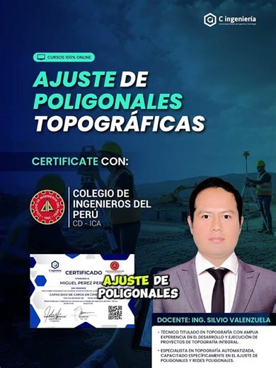 Un error mal compensado en una poligonal puede afectar todo un proyecto.