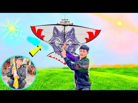 Chơi Lớn Bỏ 300k Trải Nhiệm Thả Diều Sói Trắng Hoàng Gia Trên Mạng | Thuận Con