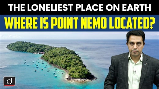 Where is Point Nemo? | The Ocean's Farthest Point Explained | UPSC | Drishti IAS English #PointNemo #FarthestPoint #Ocean #GeneralStudies #GS #UPSC #ReelsIndia #DrishtiIAS #DrishtiIASEnglish | Drishti IAS English
