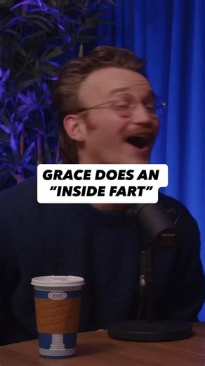 Business Casual on Instagram: "The stink is inside so it’s okay // New episode with @gracereiter1 out now wherever you get your podcasts! #fart #stomachproblems #comedypodcast #funny"