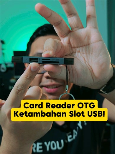 Wajib punya, biar mindah data makin simpel & fleksibel! Card Reader OTG PX UCR300 | Koneksi OTG USB Type C & Type A 3.0 | Triple slot: MicroSD card - Fullsize SD Card - USB Type A #cardreader #cardreaderotg #otg #typechub #usbhub
