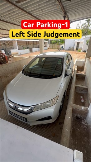 Car Parking Basics || Car Left side Judgement #neeluartsautomobile #carparking #Carleftsidejudgement