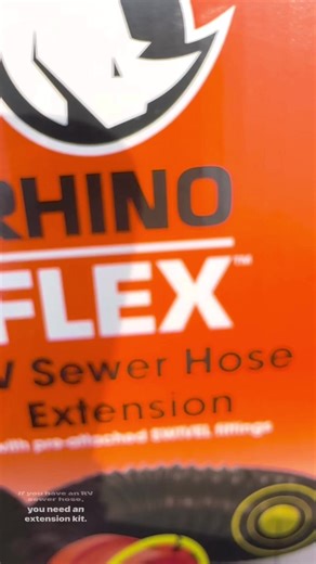 Don’t get caught short of the sewer connection.. 💩😉 #sewer #rvsewer #sewerhose #sewerhoseextension #extensionkit #rhino #rhinosewerhose #gooutsiding #rvsewer #rvsanitation | Camco Outdoors