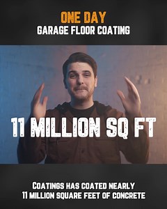As of 2022 we have coated over 11 Million square feet of concrete, and have completed over 15,000 jobs! | TSR Concrete Coatings